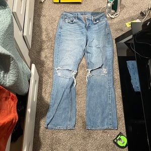 American Eagle ripped jeans size 8